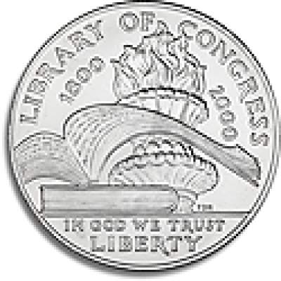 USA Silver dollar Congress 2000
