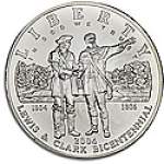 USA 2004 Lews & Clark silver dollar