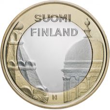 2012 Suomi 5euro Rakennuksia Uusimaa 