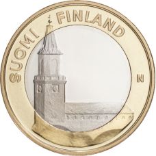 2013 Finland 5 euro Rakennuksia Varsinais Suomi